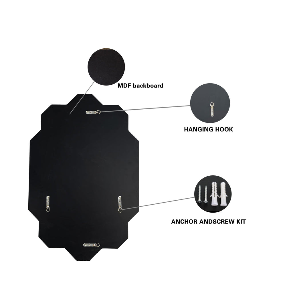 Decorative Wall Mirror for Modern Bathrooms and Living Spaces