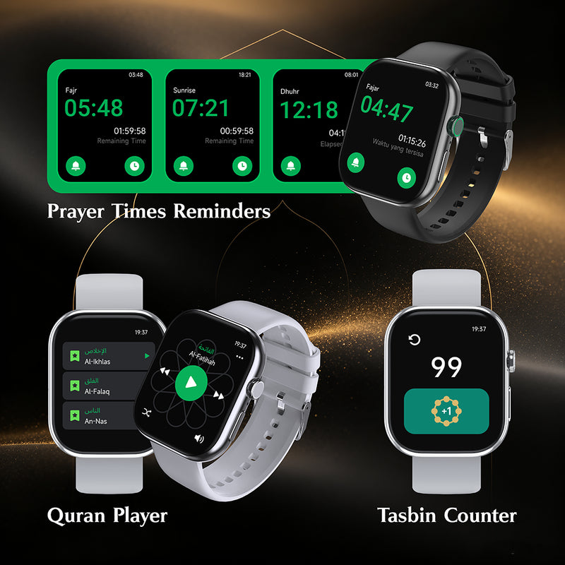 Muslim Smartwatches For Both Men And Women