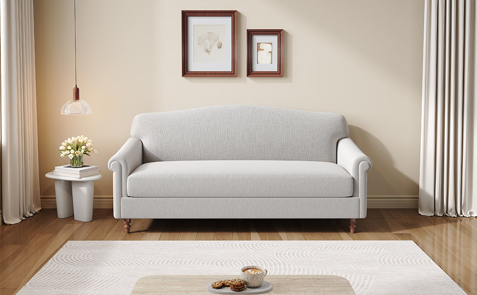 Modern Loveseat Sofa 77.5"