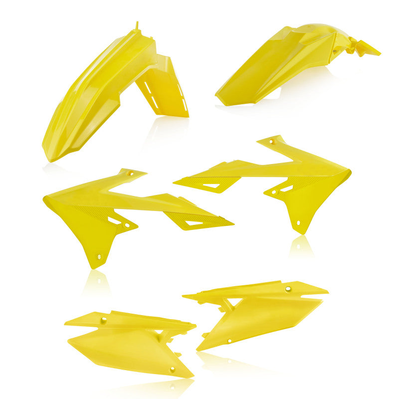 Acerbis 18+ Suzuki RMZ250/ RMZ450 Plastic Kit - RM Yellow 2686540231
