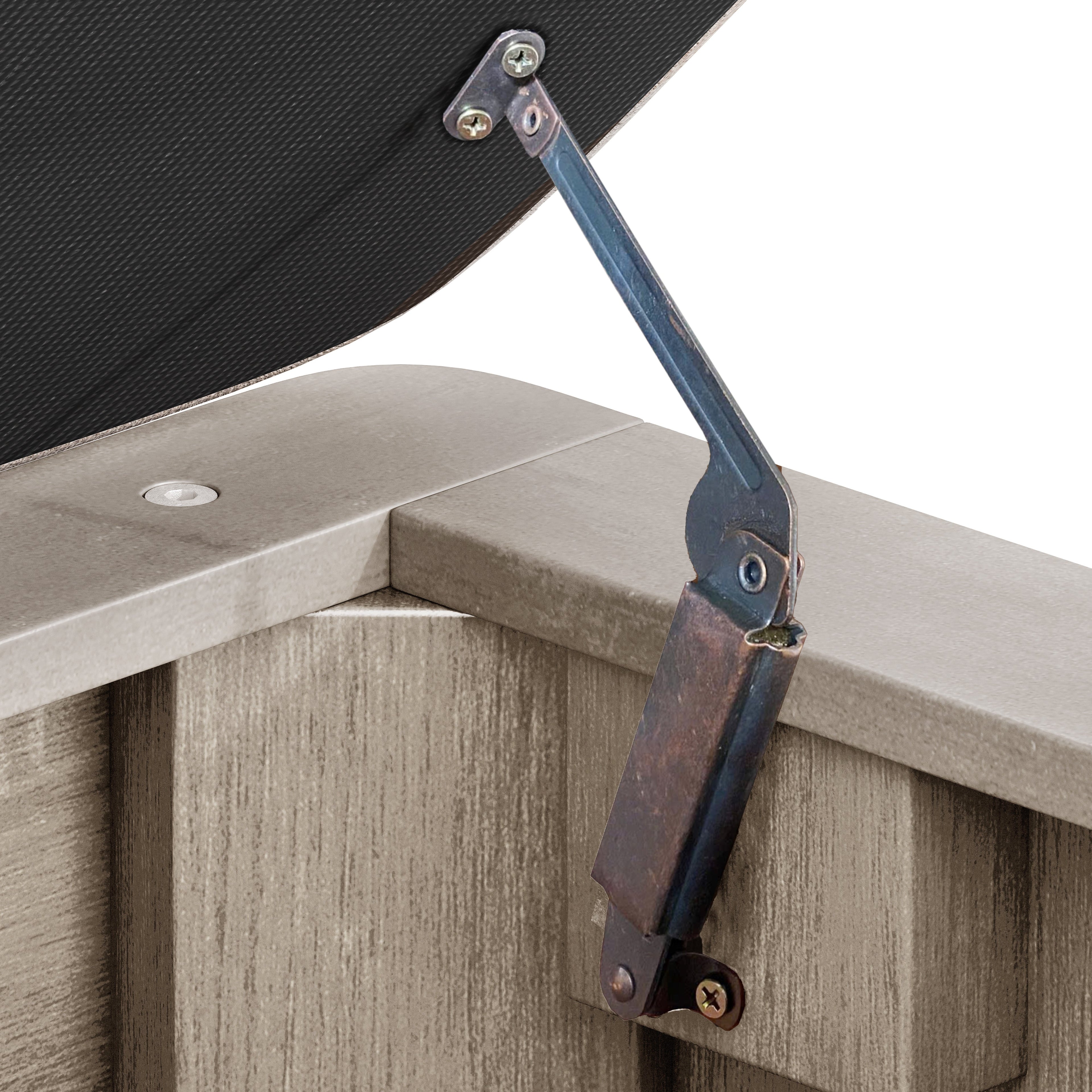 50.8-Inch Multi-Functional Storage Ottoman Bench