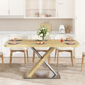 47.25 "-63" Dining Table - Original Wood Color