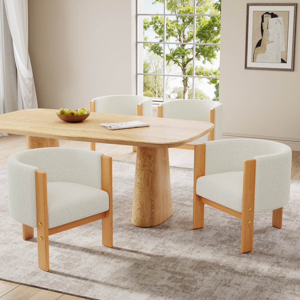 Upholstered Dining Chairs Set of 4