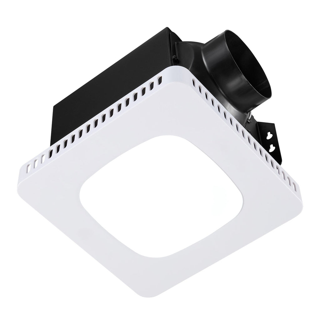 Bathroom Exhaust Fan with LED Light, 80-110-130 CFM