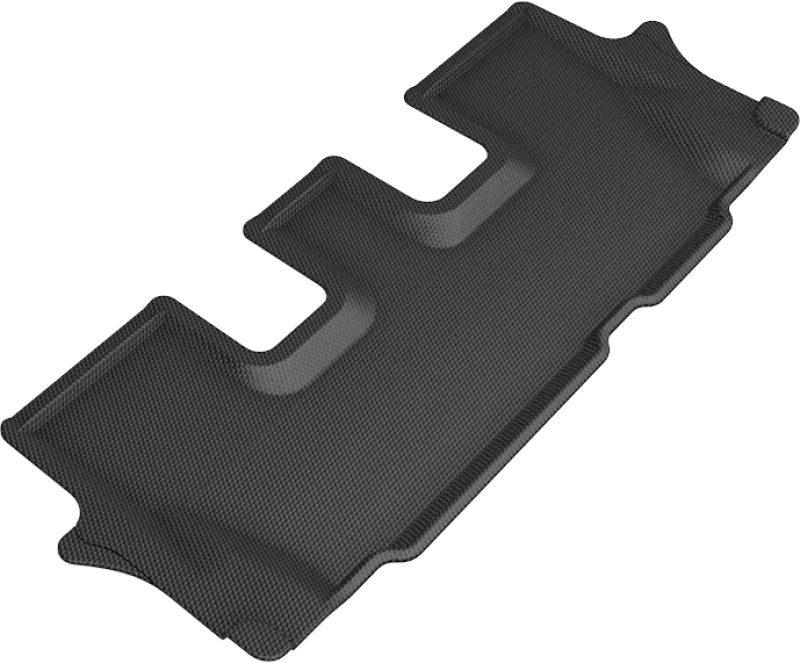 3D MAXpider 2020 Kia Telluride Kagu 3rd Row Floormats - Black L1KA05231509
