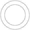 Cometic Gasket Cometic Ford 59A Flathead V8 .060in KF Oil Drain Plug Gasket - 1945-1948 C15124