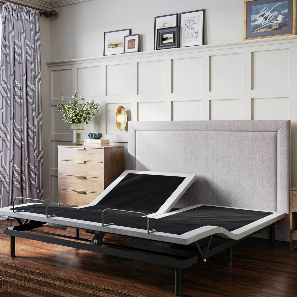 BTX4 Split Top California King Adjustable Bed Base