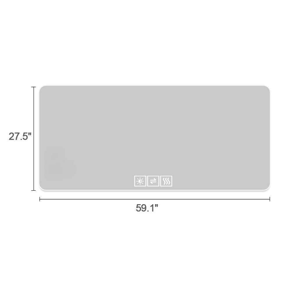 Corrosion-Resistant LED Bathroom Mirror