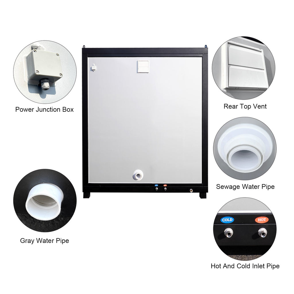 Portable Toilet Cabin - Outdoor Shower Room