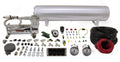 AIRLIFT 4-Way Manual Control system, 1/4" Air Lines, 4 Gallon Tank, 380 Comp.