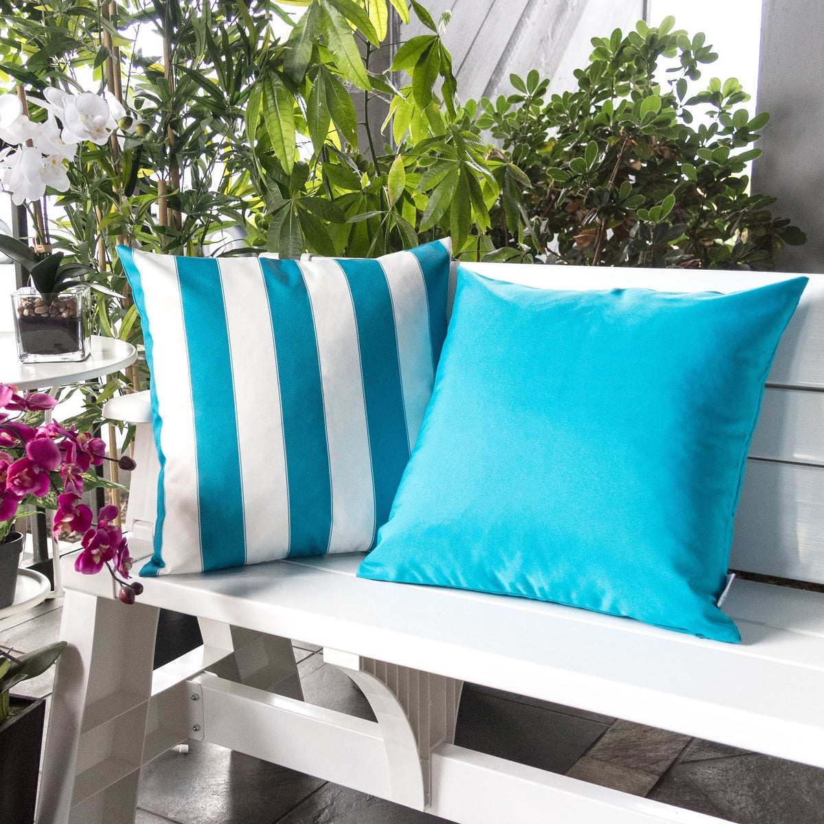 Horizon Stripe Pillow - Outdoor & Indoor