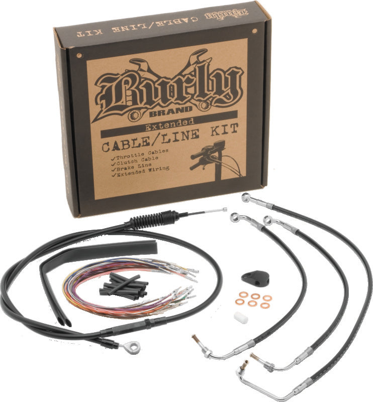 Burly Brand Control Kit 15in - Black B30-1237