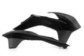 Acerbis 13-16 KTM SX125/150/ SX250/XC/ SX-F/XC-F/ EXC/XC-W/XCF-W Radiator Shroud - Black 2314250001