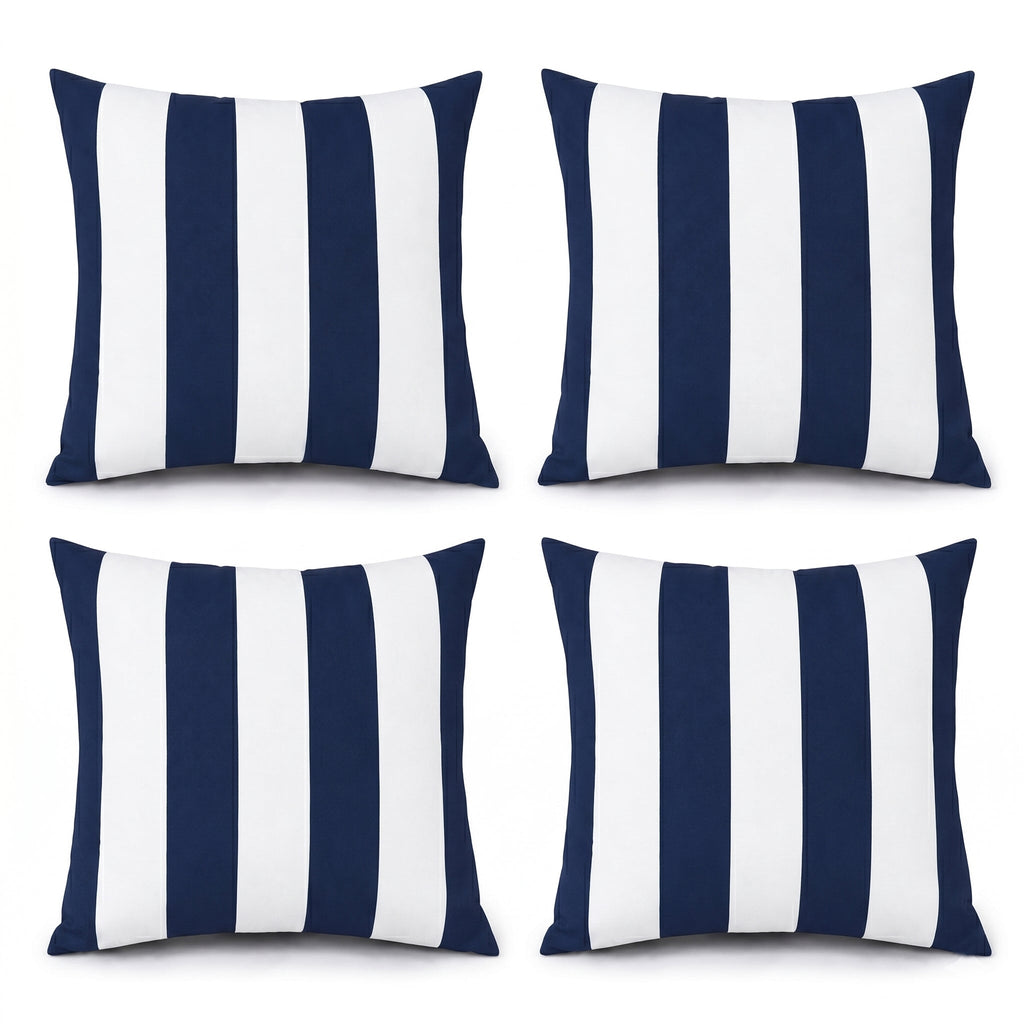 8 Pack Outdoor Indoor Throw Pillows with Inserts