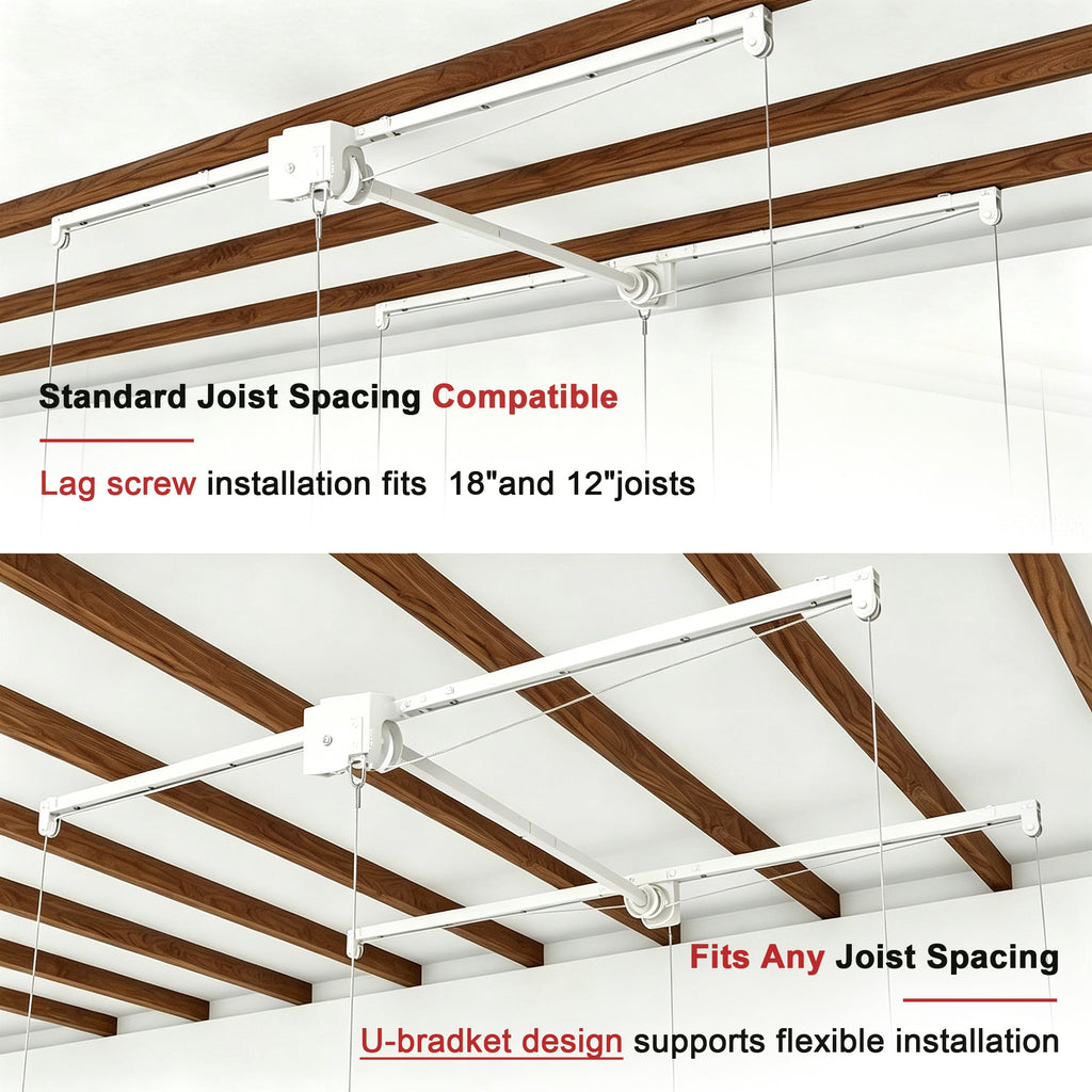 Overhead Garage Storage Rack 3x6 FT