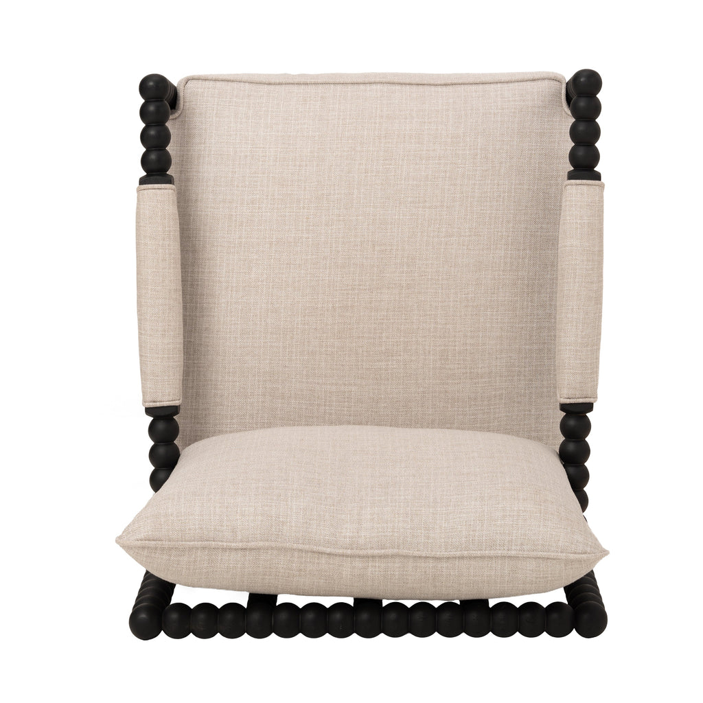Rubber Wood Accent Chair
