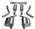 Corsa 15-20 Dodge Challenger 3.6L 2.5in Cat-Back Dual Rear Exit (re-uses stock exhaust bezel) 21066