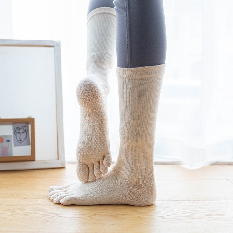 Mid-calf Yoga Socks For Women Winter Season