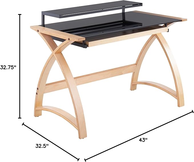 Bentley Mid-Century Modern Office Desk
