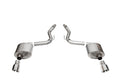 CORSA Performance Corsa 2024 Ford Mustang GT Touring Axle-Back Dual Rear Exit with 4.5in Pro Series Polished Tips 21256