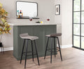 Contemporary Fixed-Height Bar Stool Set