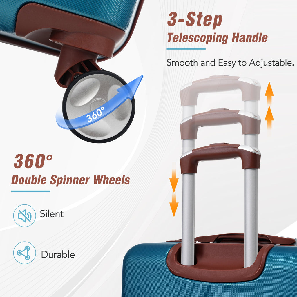 Hardshell Luggage Sets 4 Pieces
