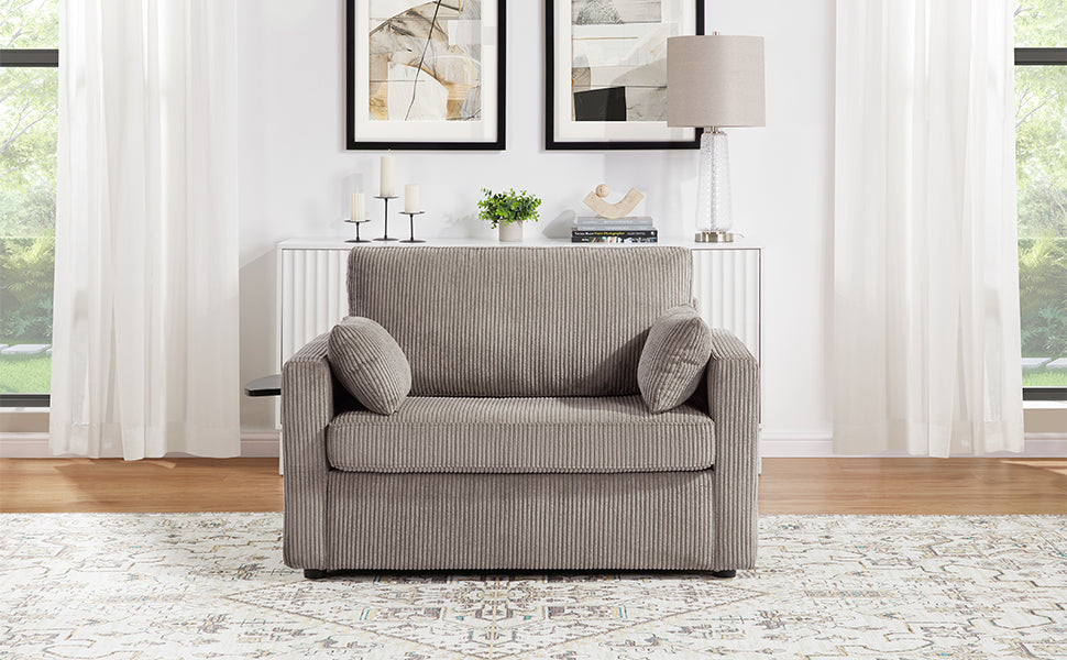 Twin Size Sofa Bed with USB Ports