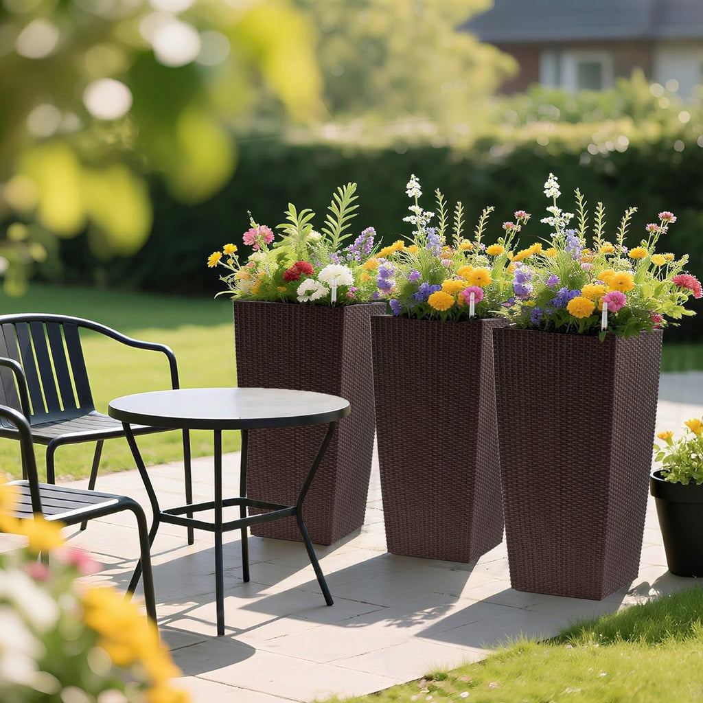 30 In Tall Large Flower Pots Planter