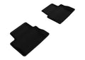 3D MAXpider 2013-2015 Chevrolet Malibu Kagu 2nd Row Floormats - Black L1CH06321509