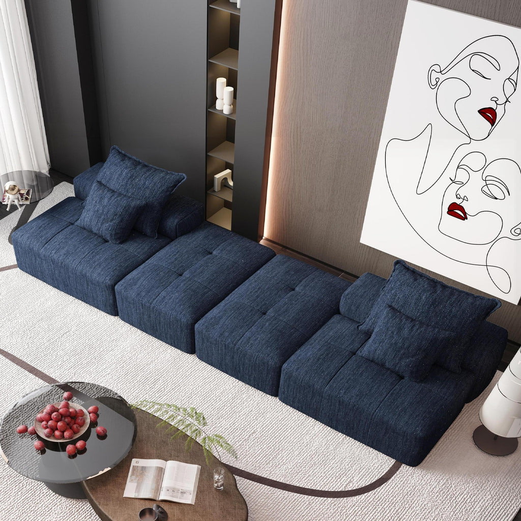 Modern Oversized Modular Sectional Sofa