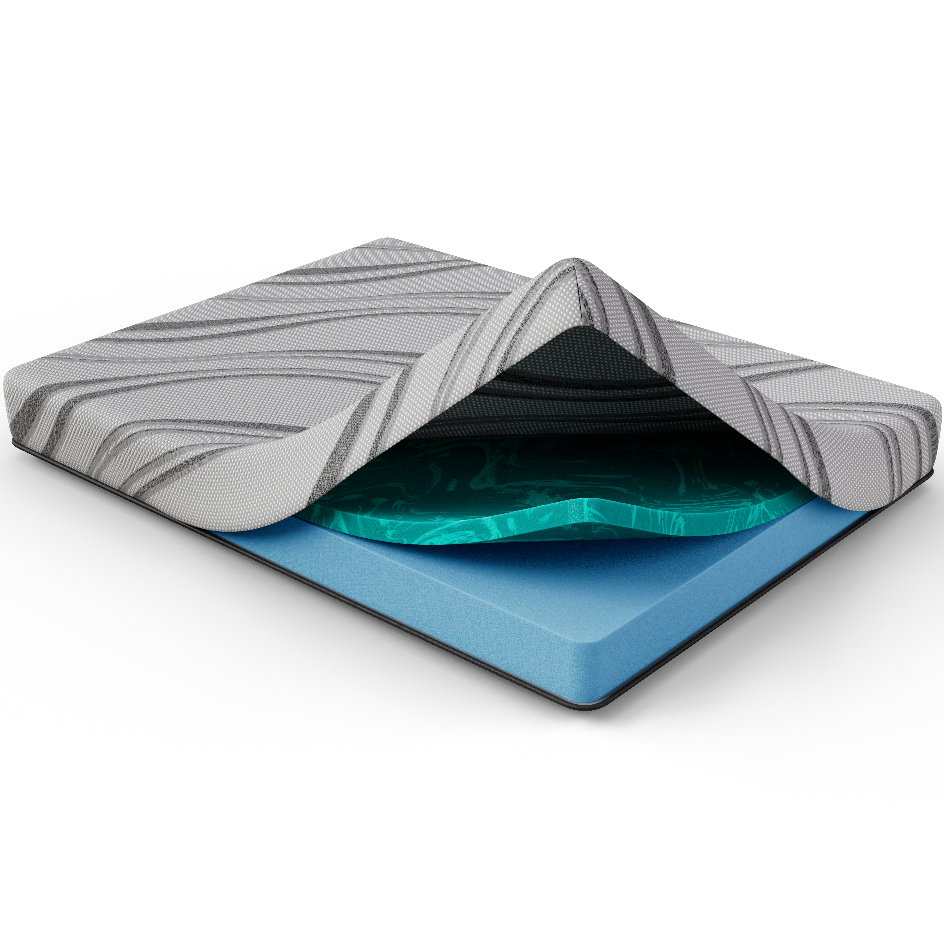 Diamond Pro Gel Memory Foam Ultra Cooling Mattress - Queen