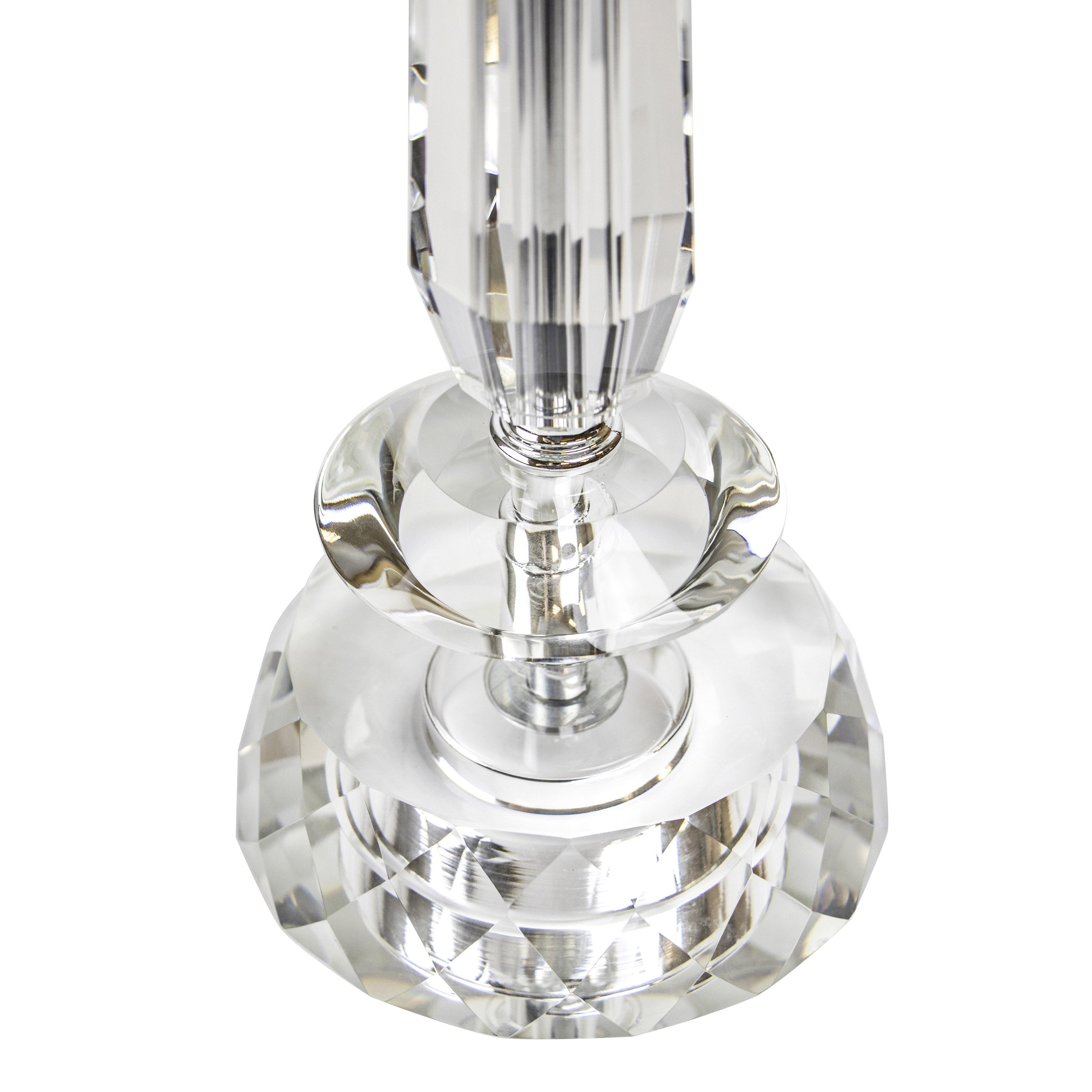 Karat 25.5" Contemporary Crystal Table Lamp