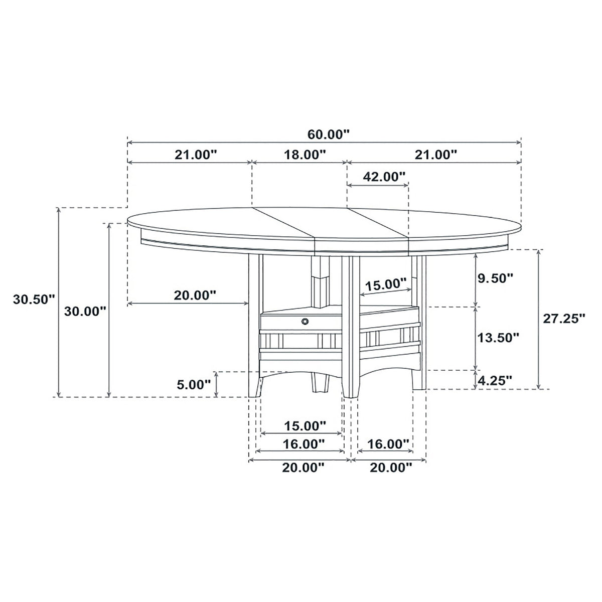 Lavon Oval Medium Dining Table