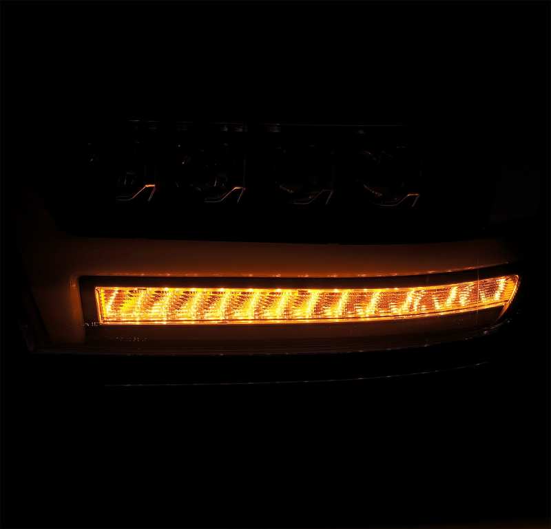 AlphaRex 19-20 Ram 1500HD NOVA LED Proj Headlight Plank Style Matte Blk w/Activ Light/Seq Signal/DRL 880518 *Discontinued