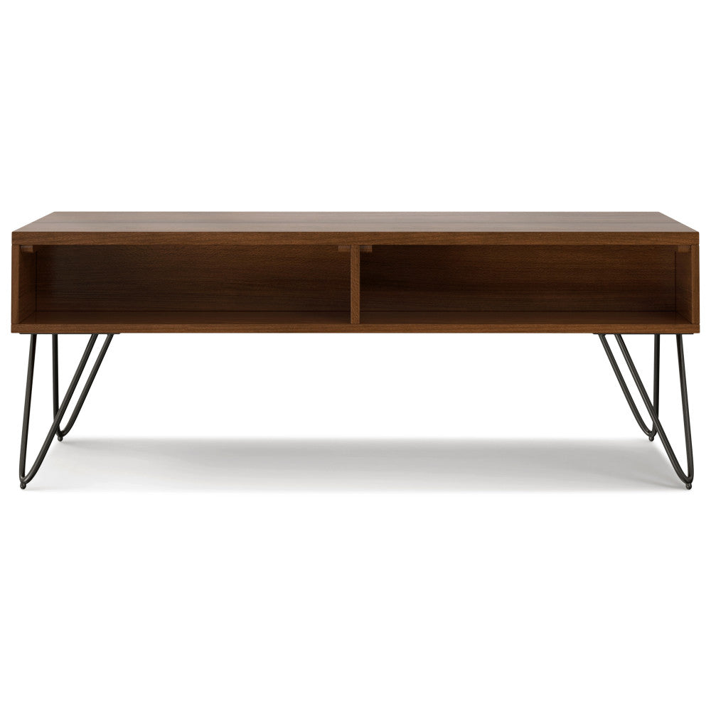 Hunter 48 Inch Wide Solid Wood Lift Top Coffee Table