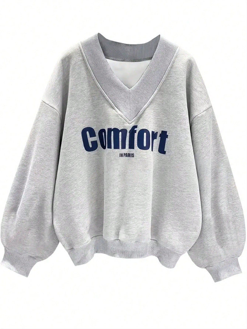 Gray Hoodie For Spring And Autumn
