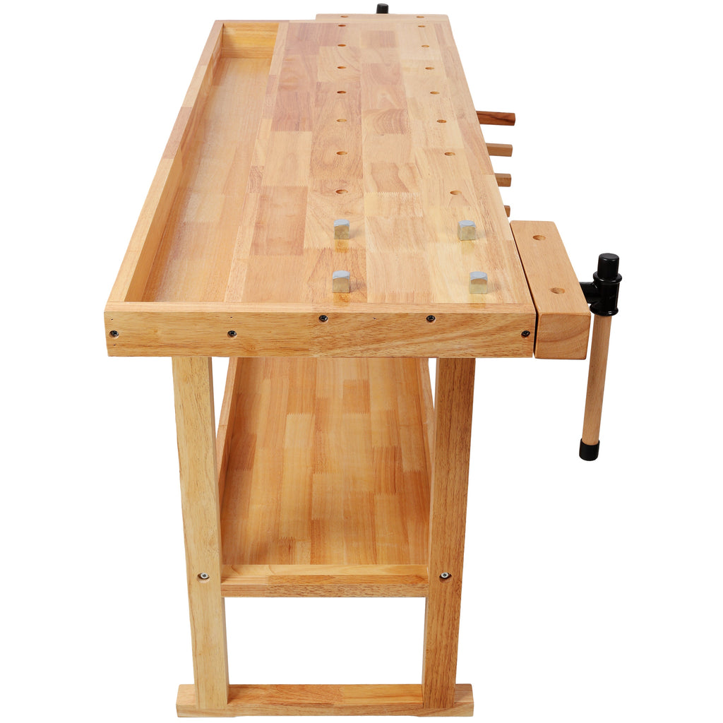 55" Heavy Duty Woodworking Bench with Adjustable Handle