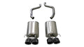 Corsa Performance 09-13 Chevrolet Corvette (C6) 6.2L Black Xtreme Axle-Back Exhaust