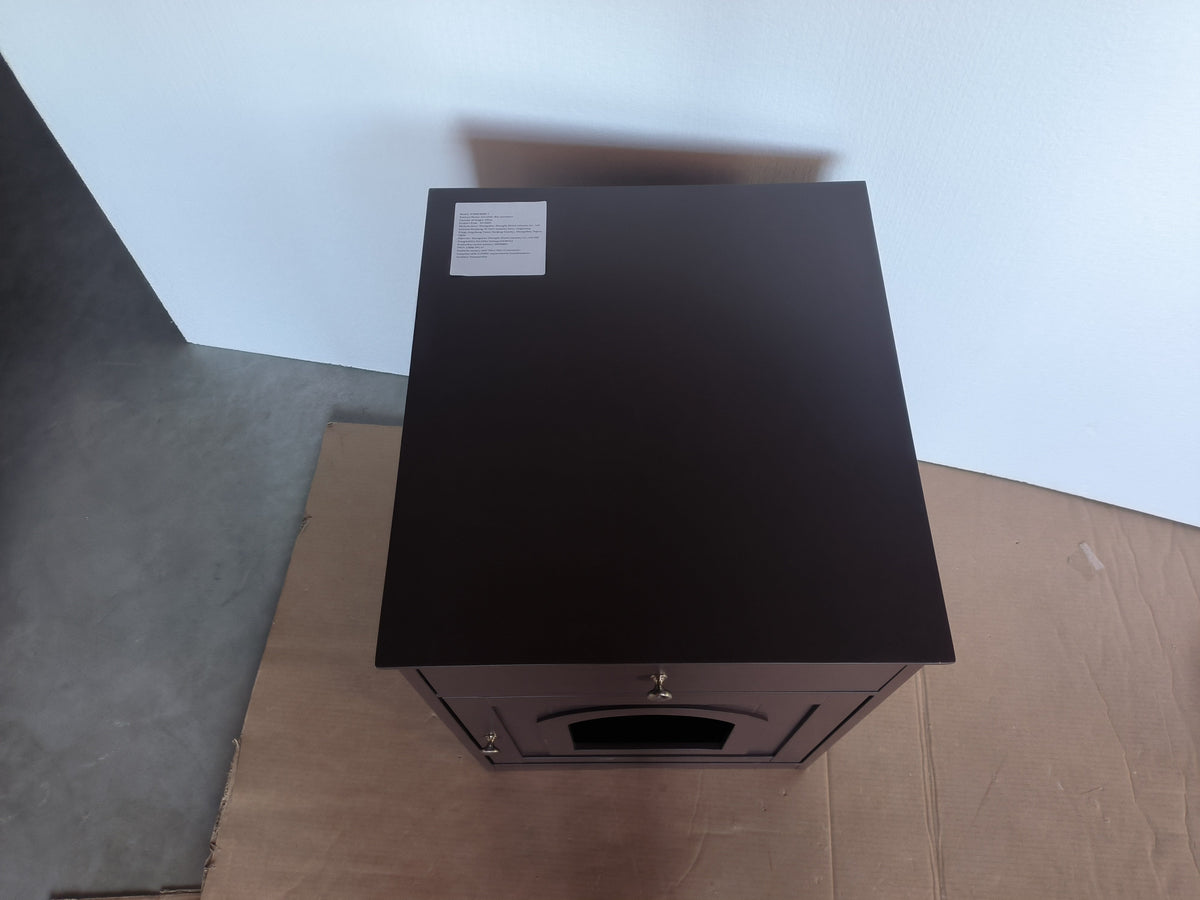 Wooden Pet House Cat Litter Box Enclosure with Drawer