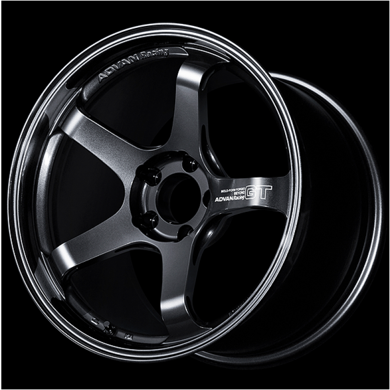 Advan GT Beyond 18X9.5 +25 5-112 Racing White Wheel YAQB8J25MW