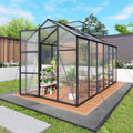 6x12FT Walk-in Outdoor Greenhouse