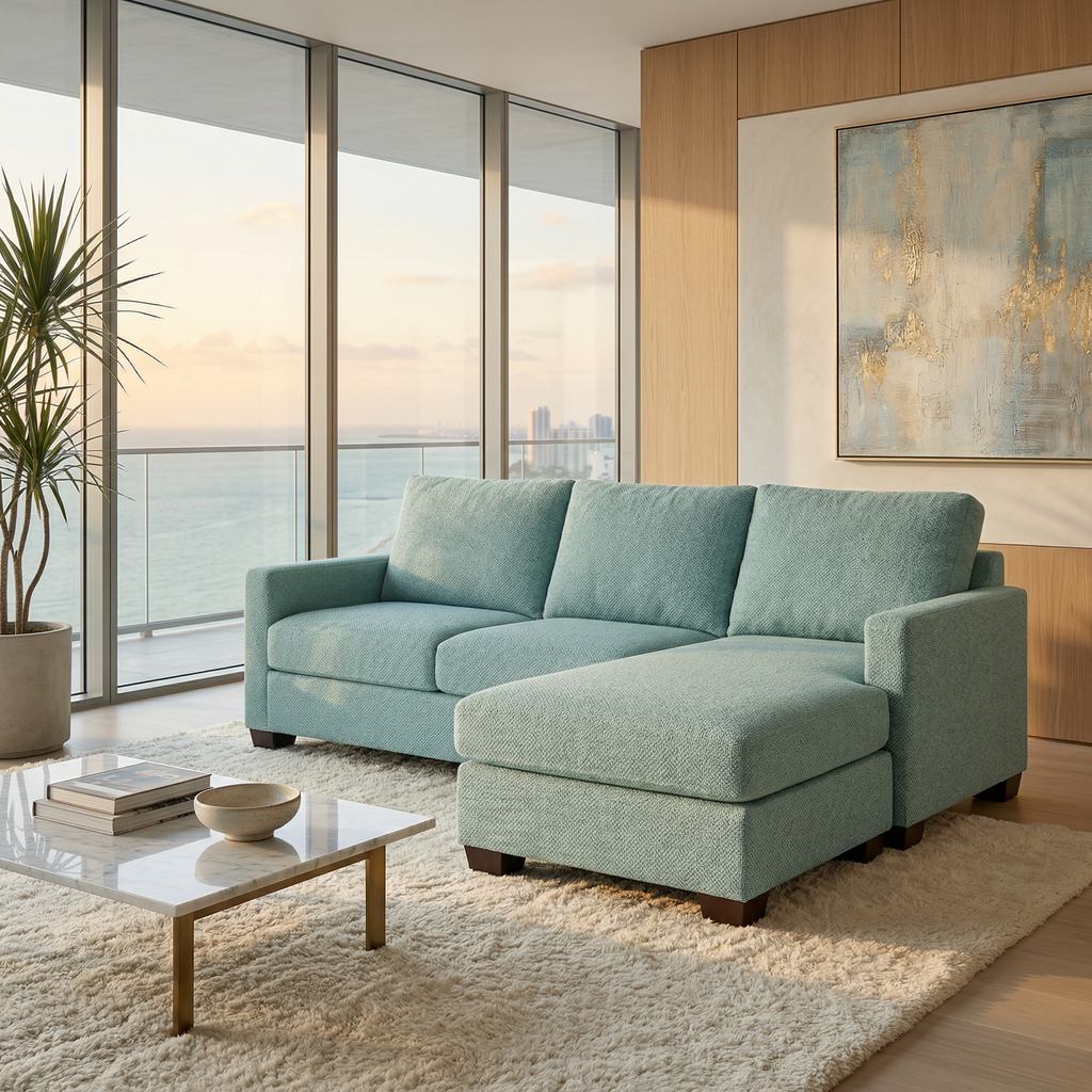 Modena Sectional – Custom Fabric Options