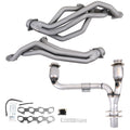 BBK 09-24 Ram 1500 Hemi 5.7L 1-3/4 Long Tube Headers w/High Flow Catted Y-Pipe (Ti Ceramic) 19502