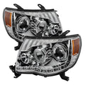 SPYDER Xtune Toyota Tacoma 05-11 Halo Projector Headlights Chrome PRO-JH-TT05-LED-C 9027864