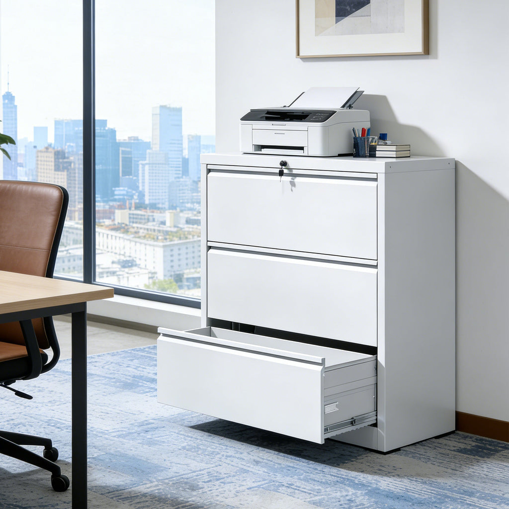 3 Drawer Lateral File Cabinet