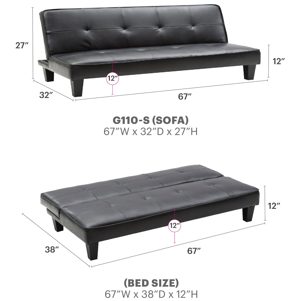 Alan G110-S Sofa Bed