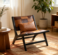 Modern Boho Accent Chairs for Living Room