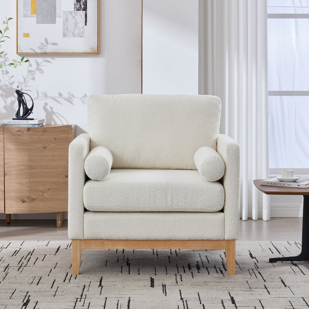 Modern Farmhouse Performance Accent Chair