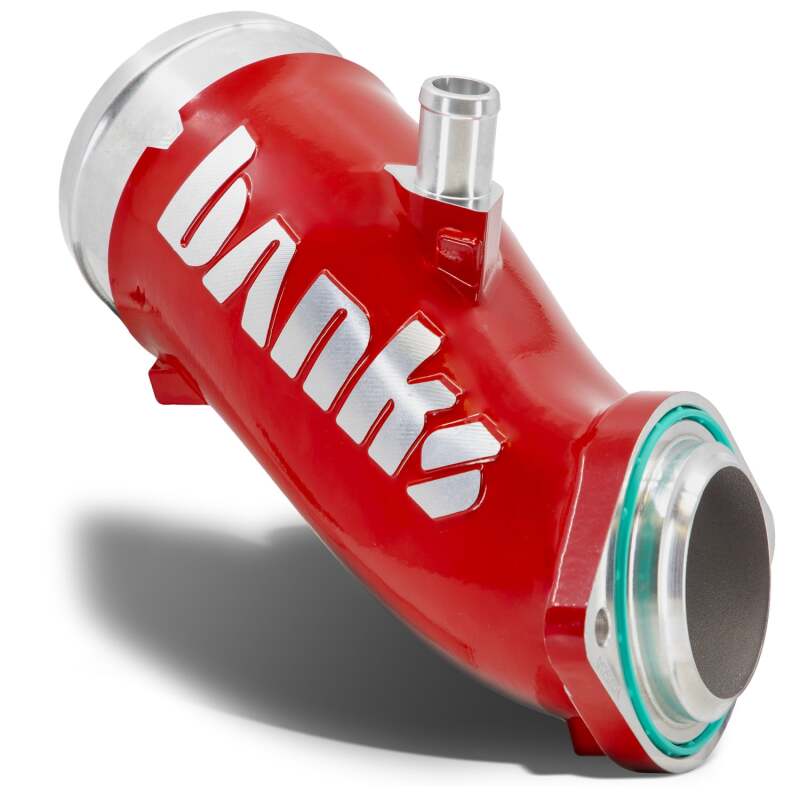 Banks Power 17-24 Chevrolet/GMC 2500/3500 6.6L Duramax L5P Monster-Ram Turbo Inlet Elbow - Red 42792-R