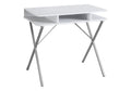 Modern Computer Desk with Storage Shelves